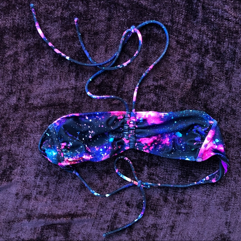 Ocean Pacific Galaxy Bikini Top